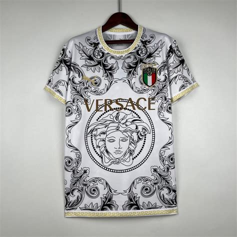 t-shirt versace bianca